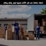 تجنب اخطاء نقل الاثاث